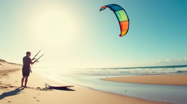 Choisir une aile de kitesurf adaptée à votre niveau et style